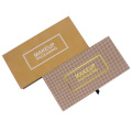 Empty cardboard eyeshadow palette private label